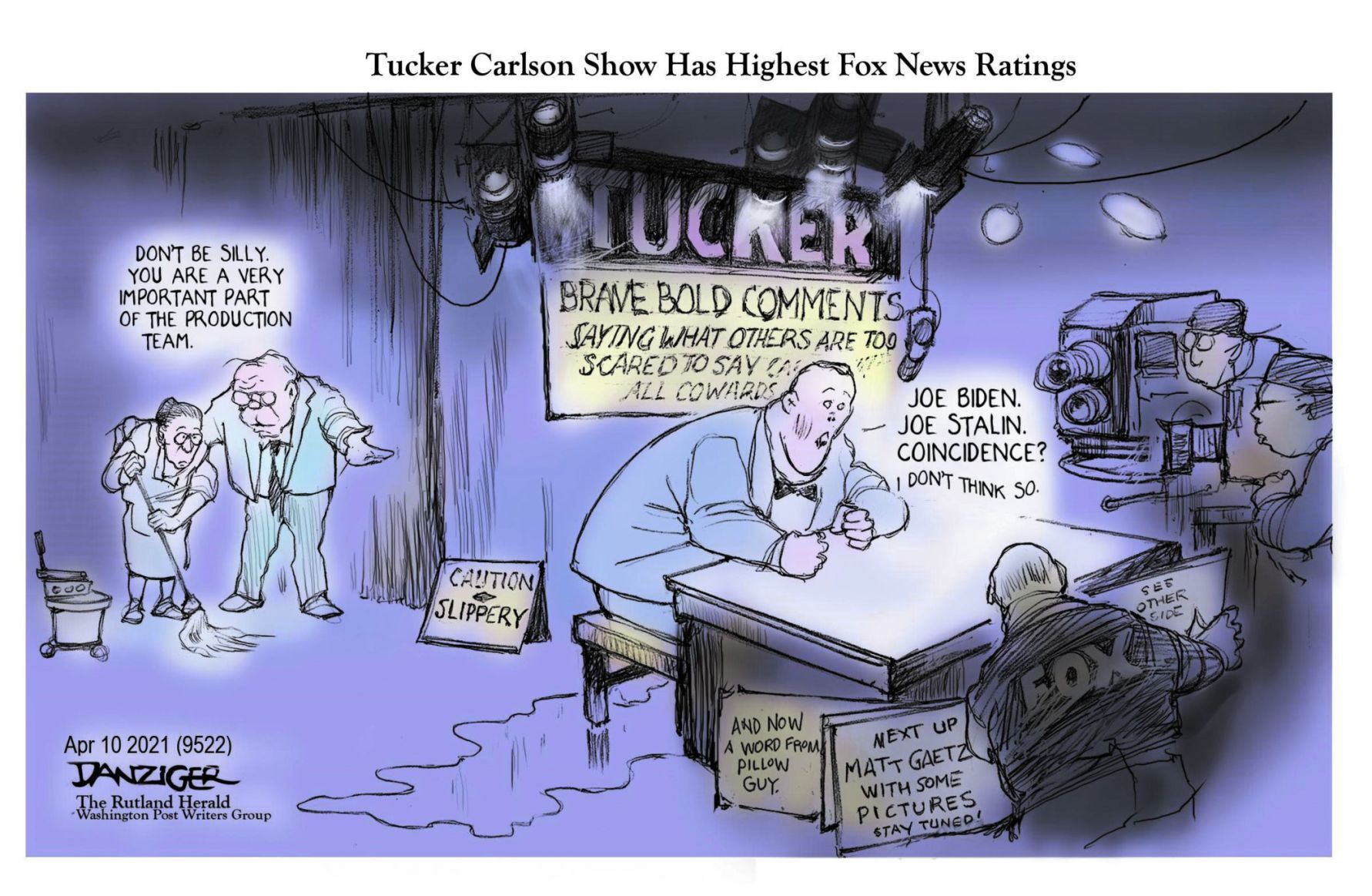 Jeff Danziger cartoon